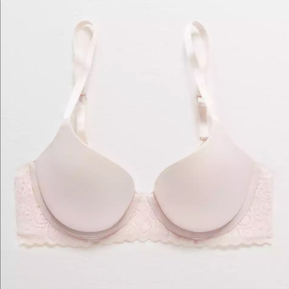 aerie Real Sunnie demi push up bra